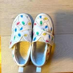 Christmas Toms shoes - kids